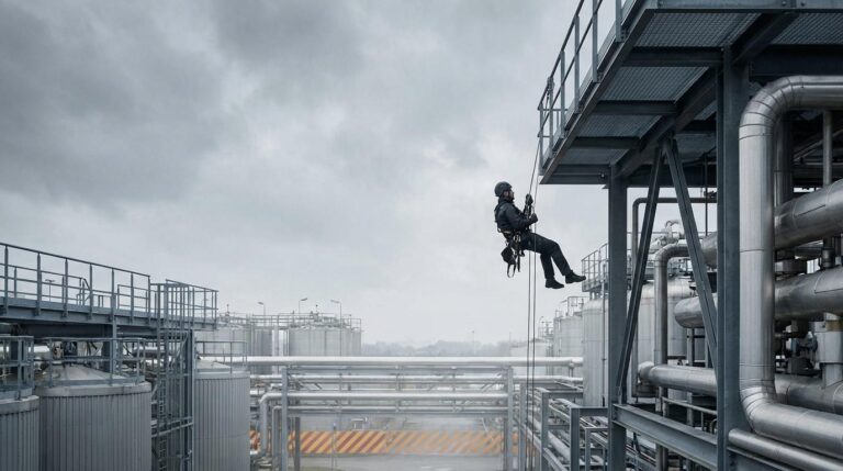 Prace wysokościowe w strefie ATEX — co musi spełniać wykonawca?